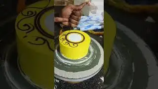 pineapple cake design video #shorts #youtube