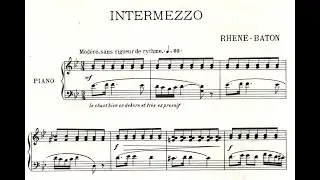 Emmanuel Rhené-Baton: 3 Pieces from 