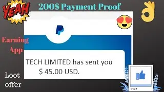 New Earning App 2020 || ₹15000 Payment Proof | Best Paypal Cash Earning App 2020 | Earn Money Online