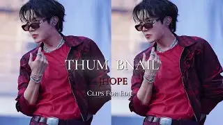 J-Hope Clips for Edit | Best BTS Hobi Clips
