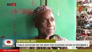 PUBLIC AGITATION ON THE NEED FOR DIASPORA VOTING IN DECEMBER 4