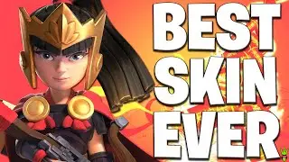 THIS NEW WARRIOR QUEEN SKIN IS INCREDIBLE! - Clash of Clans