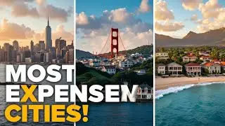 Top 10 Most Expensive Cities to Buy a Home in the USA | USA housing fact