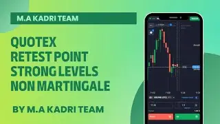 Quotex Retest Point & Strong Levels Breakout Strategy Non-Martingale | #quotex #trading #trader