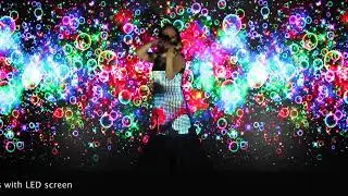 Starlight SCREEN: LED dress with LED screen