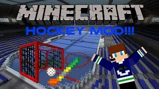 Minecraft Mod Showcase | THE HOCKEY MOD!! | w/ TheJet_onTube