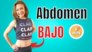 🔥 TONIFICA tu abdomen  con esta simple rutina de solo 6 minutos. Abdominales en casa