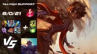 SUPPORT Taliyah vs Braum - EU Grandmaster Patch 25.S2.7
