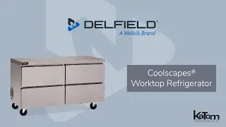 Delfield Coolscapes&reg; 4-Drawer Worktop Refrigerator (GUR60P-D)
