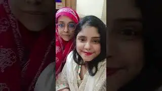 পুরান ঢাকা নাজিরাবাজার 🥰ফুপুর বাসায় মিলাত😊😇🤲 
