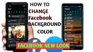 How to Change Facebook Background Color background&nbsp; || Change Facebook Background