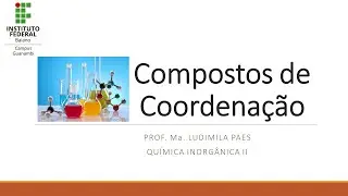 Disciplina de Química Inorgânica II  Revisão Teoria do Campo Cristalino