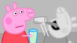 Peppa Drinks Yummy Juice 🍊 🐽 Peppa Pig and Friends Full Episodes