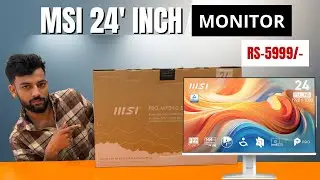 MSI 24&Prime; PRO MP2412 Monitor Review & Unboxing | 2026 Budget Monitor Under ₹6000