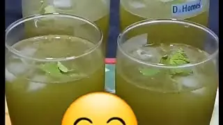 garmiyo ki sogat Lemon mint sharbat #mintsharbat #short #spicytreatsbyushajain
