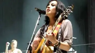 Demi Lovato Soundcheck- Two World's Collide