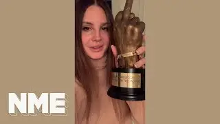 Lana Del Rey wins Best Album In The World at the NME Awards 2020