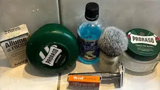 Proraso yeşil - M&uuml;hle R89 - Hey Joe After Shave - Treet Platinum - Simpson T1 - Klasik Tıraş