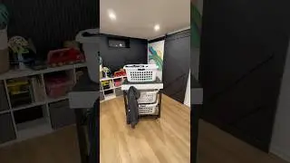 DIY laundry basket cart #diy #process #moblie #reels