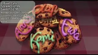 7 Pixel-Art Cooking Sim/Restaurant Management Games（1）