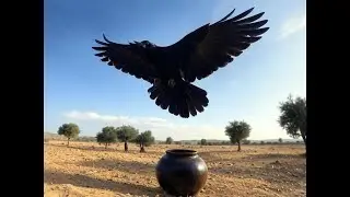 The Thirsty Crow 🦅 | Epic Rock Remix 🎸 | Smartest Bird Ever?