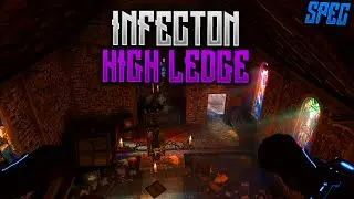 (Black Ops 3 Glitches) BO3 Infection High Ledge Spot - COD BO3 High Ledge Glitches