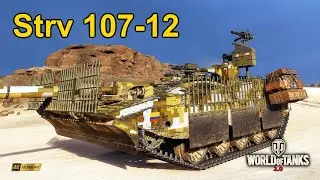 Strv 107-12 11.7K DMG 7 Frags - World of Tanks