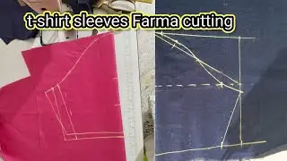 Sleeves Farma  Cutting || All Size Sleeve Farma Cutting Full Tutorial | Sleeves Cutting #sleeves