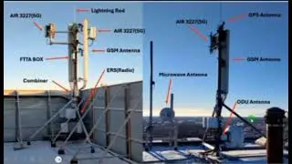 5G Cell Tower with some important information#5G mobile tower