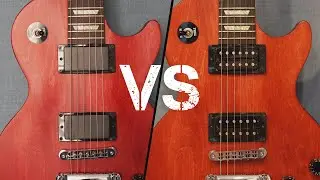 COVERED VS UNCOVERED PICKUPS | Gibson LPJ | SOUND DEMO