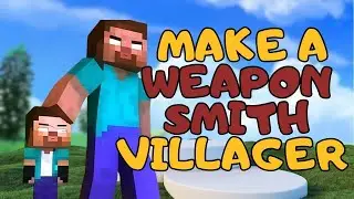 How to Make a Weaponsmith Villager in Minecraft | Minecraft Tutorial (2025)