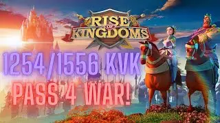 1254/1555 So8 KvK: Pass4 WAR! 🔥 LIVE! 🔴 C11417 2100, 2244, 1446, 1228, 1148, 1256