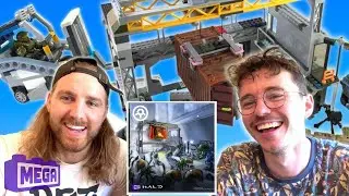 TRAXUS FACTORY FLOOD REVEALED (1/2). Halo Mega Construx 2023.