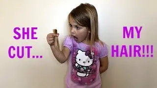 ✂️4 YEAR OLD CUTS SISTER'S HAIR!😳