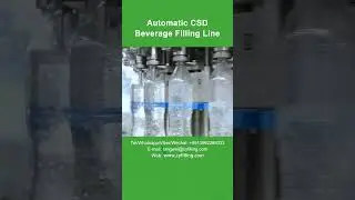 Automatic CSD Beverage Filling Line, CSD Bottlling Line, PET Bottle Filling Machine - Chenyu