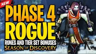 NEW Rogue Runes and Tier Set Bonuses in Phase 4 | Season of Discovery
