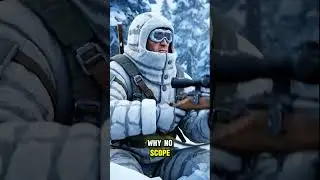 Why Did an Entire Army Fear a Sniper Who Never Used a Scope? ❄️🎯 #shorts