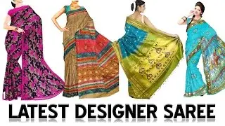 Latest Simple Designer Saree / Sari 2017 Trends