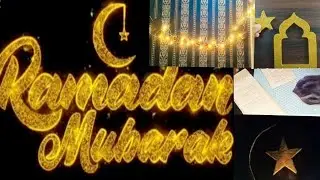 Ramadan Decorations Ideas At Home 🌛 Ramza&ntilde; Craft | Beautiful DIY Ramadan | Easy Painting Ramadan2k25