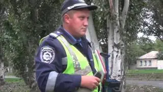 23-09-2013.Луганск.ГАИ.Активисты ДКЛ обнаружили выброшенный TrueCam