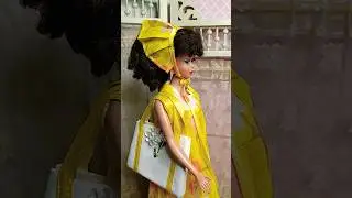 Barbie OOAK Tenterrific organdy #shortsvideo #barbie #shorts #craft