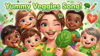 Veggies Song for Kids 🥦🥕 25 Healthy Greens Rhyme | Kale Spinach 2026