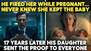 He Fired Her Pregnant—17 Years Later His Daughter Sent the Proof to Everyone