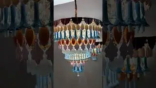 Colorful French Middle East retro style chandelier #light #chandelierlighting #chandelier #lighting