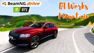 Beamng drive: FA Works Mountain - Genesis GV80 Coupe | RTX 3070 ti - Thrustmaster T300 rs