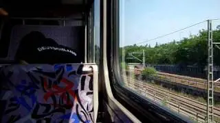 Mitfahrt BR 485 von Messe S&uuml;d nach Heerstra&szlig;e
