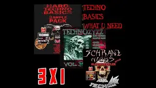 THE 3 TECHNO BASICS &ndash; Ultimate Hard Techno Bundle + 2 FREE Gifts