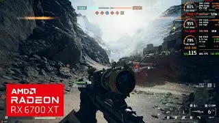 BATTLEFIELD 6 OPEN BETA ON RX 6700 XT + RYZEN 5 5600 | 1080P | LOW - ULTRA SETTINGS