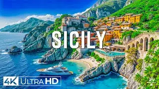 Sicily, Italy 4K - Aerial Views of the Most Beautiful Mediterranean Island