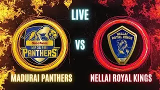 🔴 TNPL Live Match Today: SMP vs NRK Live | Siechem Madurai Panthers v Nellai Royal Kings | TNPL 2023